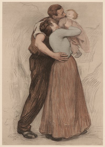 Öpücük Öpücük, 1898. by Victor Prouvé