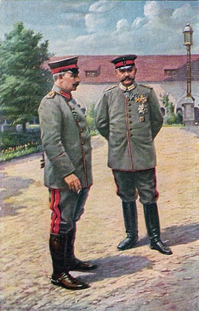 Kaiser Wilhelm II ve Mareşal von Hindenburg, Posen