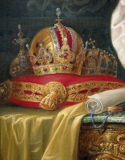 Avusturya Kralı I. Franz Joseph'ten detay, 1916 dolayları (tuval üzerine yağlı boya) by Vienna Nedomansky Studio