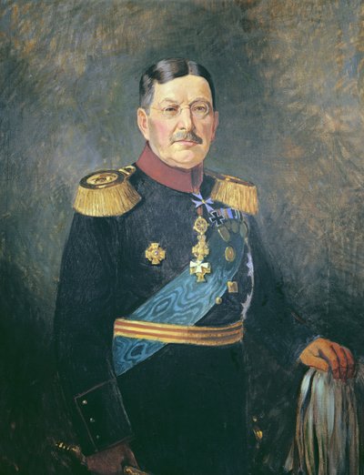 General Colmar Freiherr von der Goltz, 1916 dolayları (tuval üzerine yağlı boya) by Vienna Nedomansky Studio
