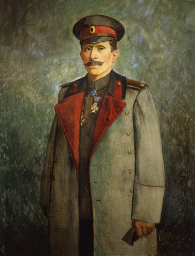 General Jekon, Bulgar Ordusu Kurmay Başkanı, 1916 dolayları (tuval üzerine yağlıboya) by Vienna Nedomansky Studio