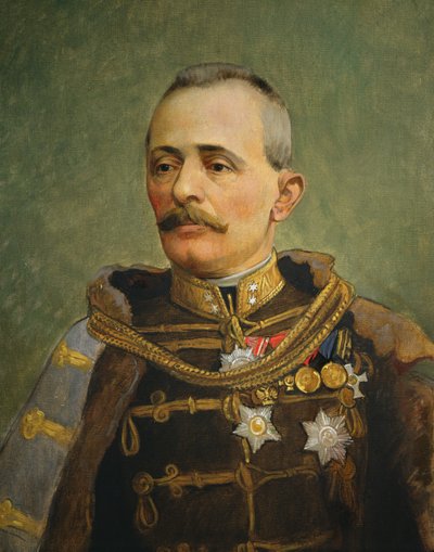 General Svetozar Boroeviç von Bojna, 1916 dolayları (tuval üzerine yağlı boya) by Vienna Nedomansky Studio