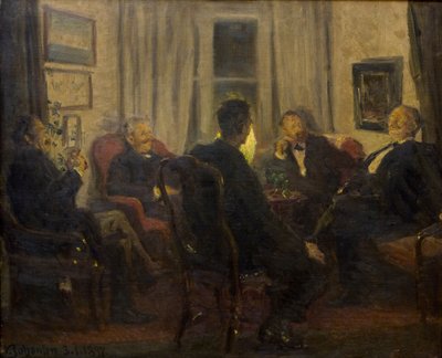 Sanatçılar arasında, by Viggo Johansen