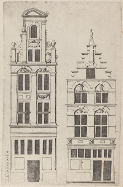 Hollanda Cephe Yüksekliği: pl. 5 by Vignola
