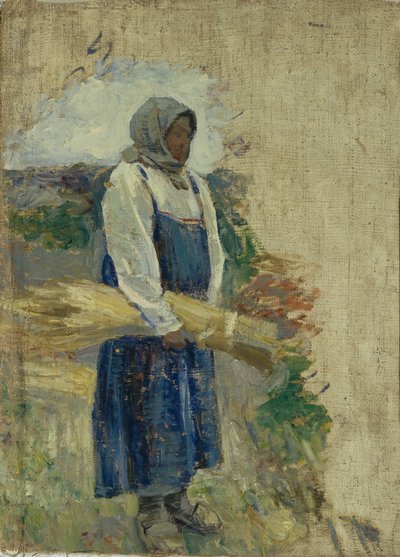 Bir orakçı, 1896 by Viktor Elpidiforovich Borisov Musatov