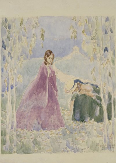 Zubrilovka, 1901 by Viktor Elpidiforovich Borisov Musatov