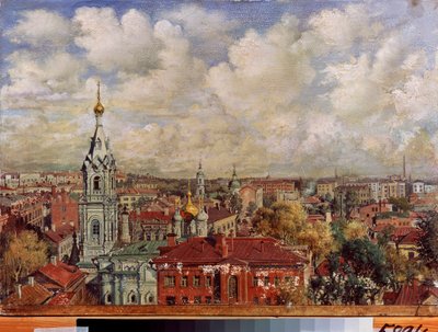 Moscow (Russia) - Tablo Viktor Jakovlevich Yakovlev (1844-?), tuval üzerine yağlıboya, Rus sanatı by Viktor Jakovlevich Yakovlev