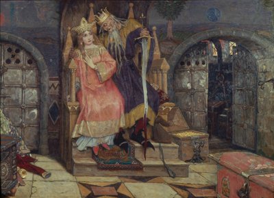 Ölümsüz Koschei, 1917-1926 by Viktor Mikhaylovich Vasnetsov