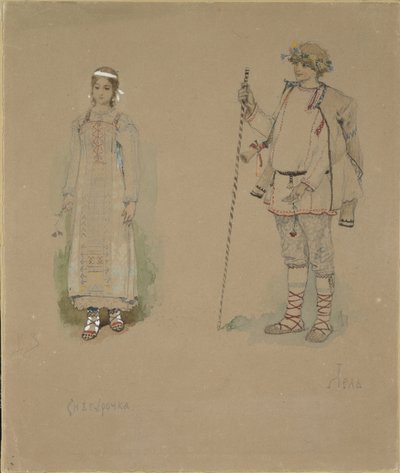 Snow Maiden ve Lel. N. Rimsky-Korsakov
