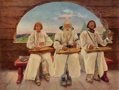 Müzisyenler, 1899, 1965. by Viktor Mikhaylovich Vasnetsov