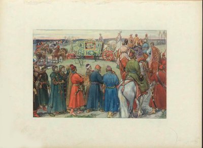 Çar Alexei Mihayloviç Av Yolculuğu, 1896 by Viktor Mikhaylovich Vasnetsov
