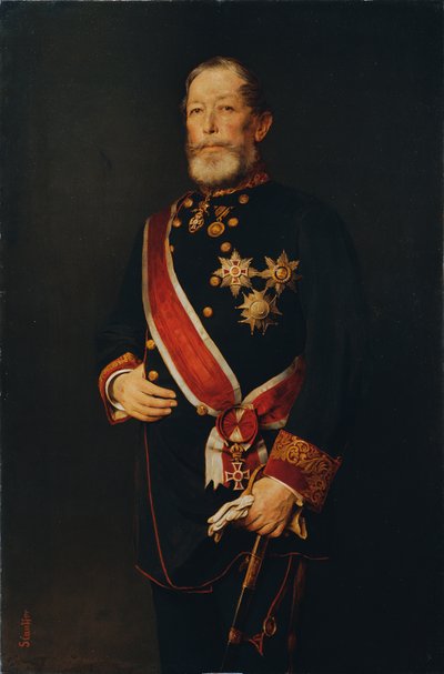 Julius Graf von Falkenhayn by Viktor Stauffer