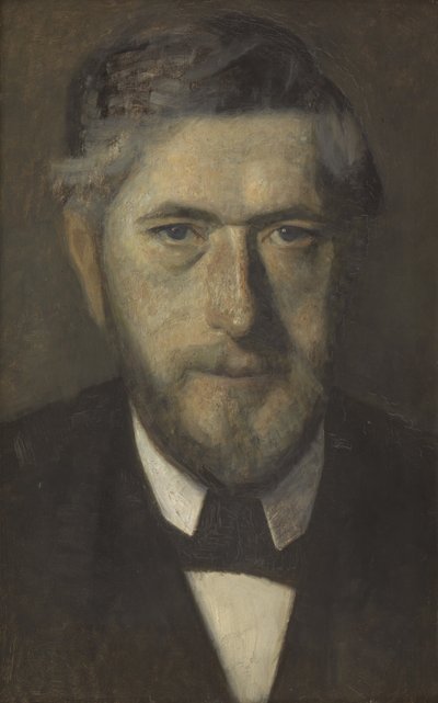 Jens Ferdinand Willumsen. Beş Portre Çalışması by Vilhelm Hammershøi