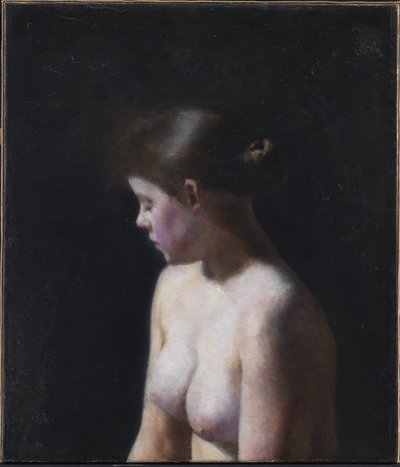çıplak kadın modeli by Vilhelm Hammershøi