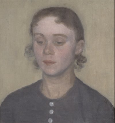 Sanatçının Karısı, Ida Hammershøi, née Ilsted by Vilhelm Hammershøi