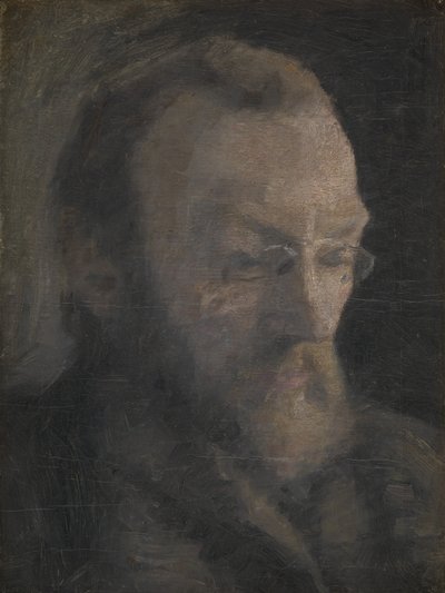 Sanat tarihçisi Karl Madsen, daha sonra Statens Kunst Müzesi Müdürü by Vilhelm Hammershøi