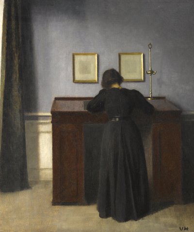 Masada Ayakta Ida, 1900 by Vilhelm Hammershoi