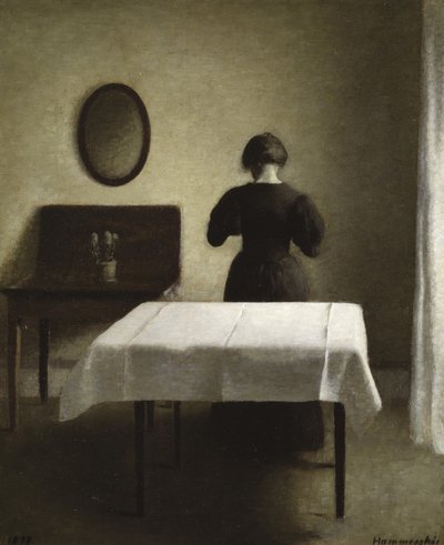 İçişleri, 1898 by Vilhelm Hammershoi