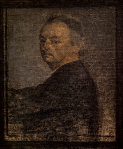 otoportre by Vilhelm Hammershoi