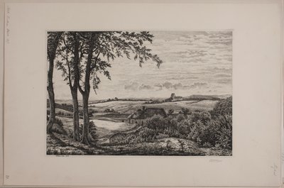 Öğleden sonra manzarası, Zelanda by Vilhelm Kyhn