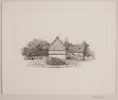 bir çiftlik evi by Vilhelm Kyhn