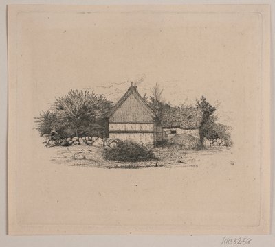 bir çiftlik evi by Vilhelm Kyhn