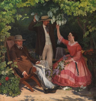 Çardakta by Vilhelm Kyhn