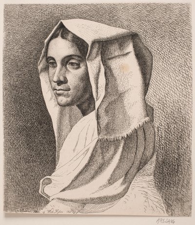 İtalyan köylü kızı by Vilhelm Kyhn