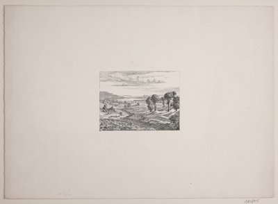 Himmelbjerg bölgesinden manzara by Vilhelm Kyhn
