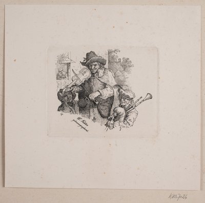 gezgin müzisyenler by Vilhelm Kyhn