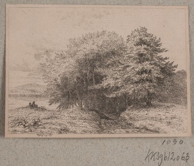 Bir ormanın eteklerinde by Vilhelm Kyhn