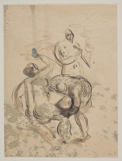 Üç çıplak kadınla kompozisyon by Vilhelm Lundstrøm