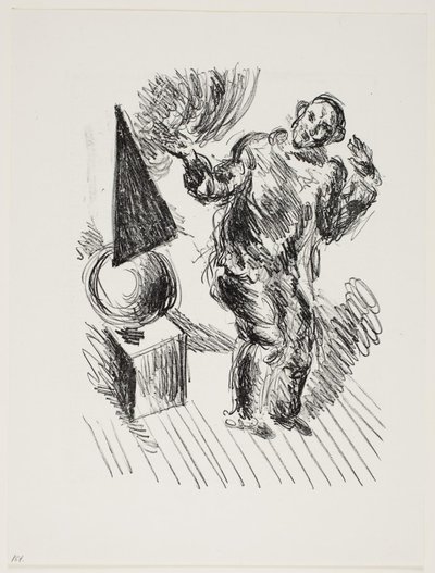Kübizm gösterisi by Vilhelm Lundstrøm