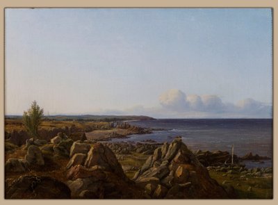 Østerlarsker mahallesinin görünümü by Vilhelm Petersen