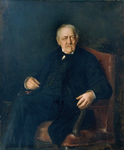 Şair Eduard von Bauernfeld by Vilma Parlaghi Brachfeld
