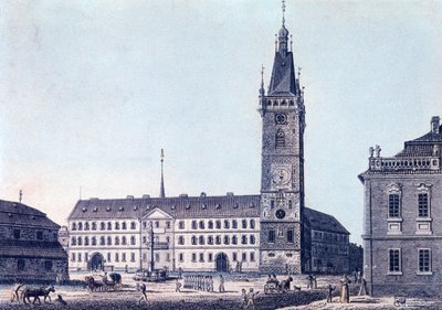Yeni Belediye Binası, c.1830 by Vincenc Morstadt