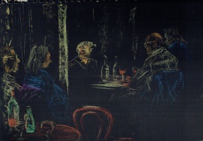 Londra kulübünde seyirci, 2009 by Vincent Alexander Booth