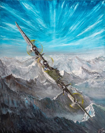 B-24 Liberator İsviçre Çıkarması 7, 2023 by Vincent Alexander Booth