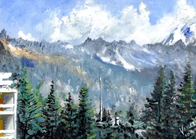 Crans manzarası, 2011 by Vincent Alexander Booth
