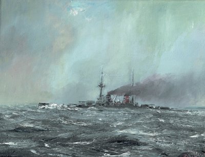 Derfflinger 1916, 2016, by Vincent Alexander Booth