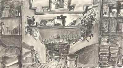 Mum ışığında ateş by Vincent Alexander Booth