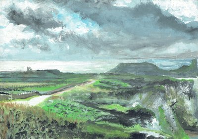 Gower Point, 1991, (tuval üzerine akrilik) by Vincent Alexander Booth