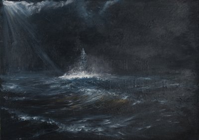 HMS York Dükü 1943, 2014, by Vincent Alexander Booth