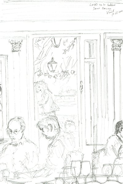 Aziz Emilion Restoranı, 2015 by Vincent Alexander Booth