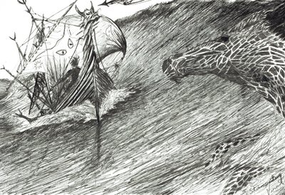 Storm Creators Atlantic, 2012, (Kağıt üzerine mürekkep) by Vincent Alexander Booth