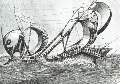 Fırtına yaratıcıları Tiren Denizi, 2018 by Vincent Alexander Booth