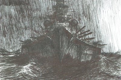 Tirpitz ağır havada 1942, 2004 by Vincent Alexander Booth