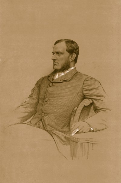 Bay Henry Chaplin. Milletvekili, 1879. by Vincent Brooks Day and Son