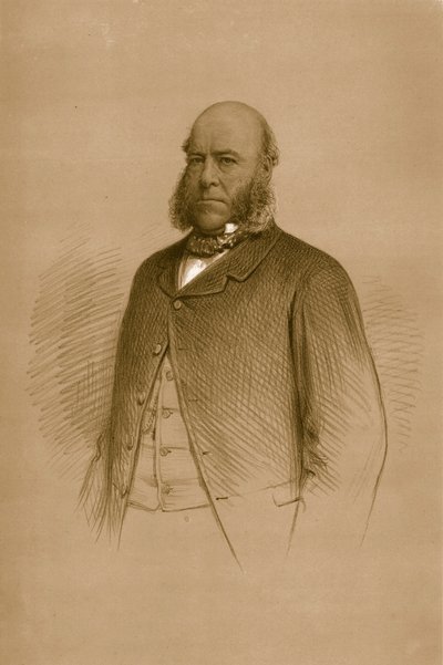 Sör Watkin Williams-Wynn. M.P., 1879. by Vincent Brooks Day and Son