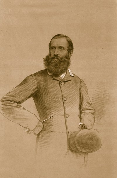 Doğru Hz. John Poyntz Spencer, KG, 1879. by Vincent Brooks Day and Son